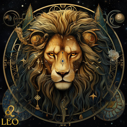 Leo | The Lion | Flyp Sticker