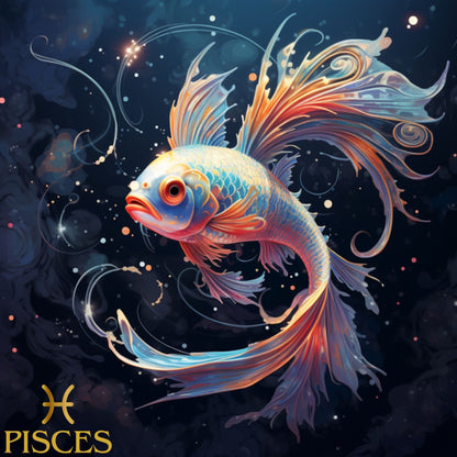 Pisces | Fish spirit | Flyp Sticker